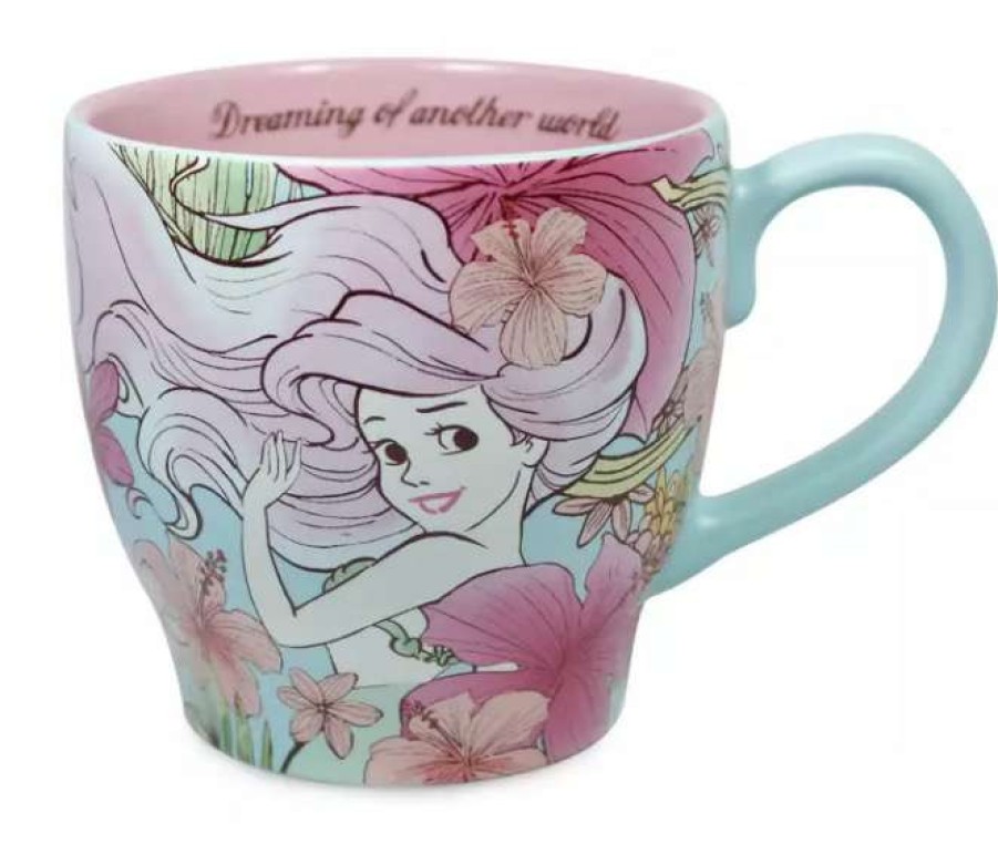 Mugs * | Disney Coffee Mug Ariel Dreaming Of Another World