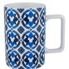 Mugs * | Disney Coffee Mug Mickey Icon Geometric Blue