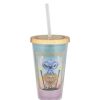 Plasticware * | Disney Tumbler With Straw Maui Mischief Stitch And Tiki