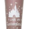 Plasticware * | Disney Travel Tumbler I Live In Fantasyland Briar Rose Gold