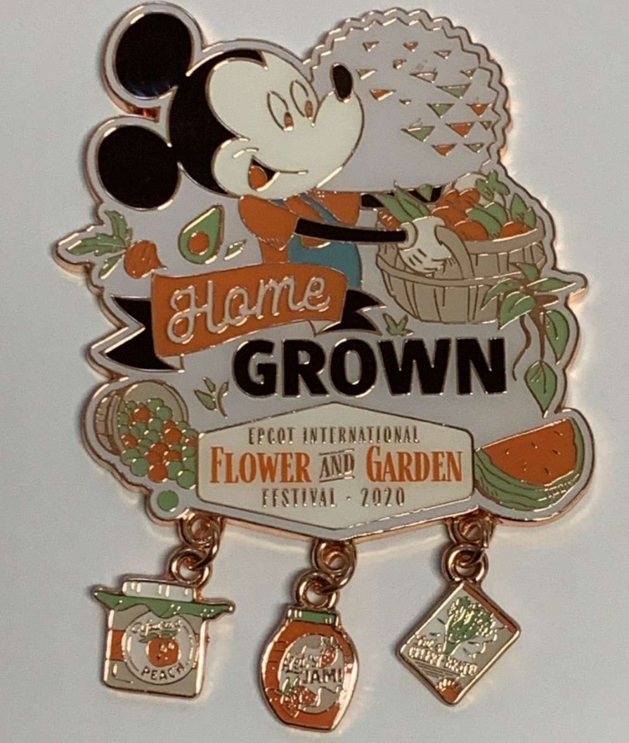 Magnets * | Disney Magnet Mickey Mouse 2020 Flower & Garden Festival