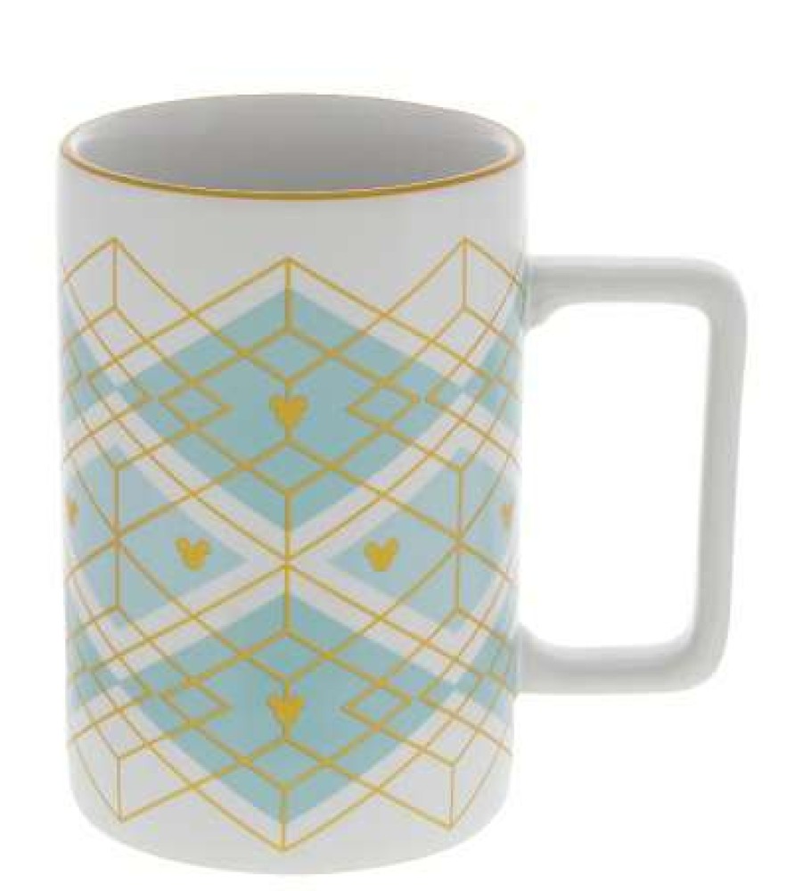 Mugs * | Disney Coffee Mug Mickey Icon Geometric Diamond