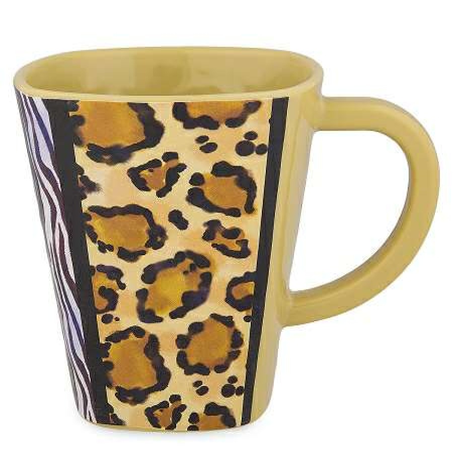 Mugs * | Disney Coffee Mug Mickey Mouse Animal Print Animal Kingdom