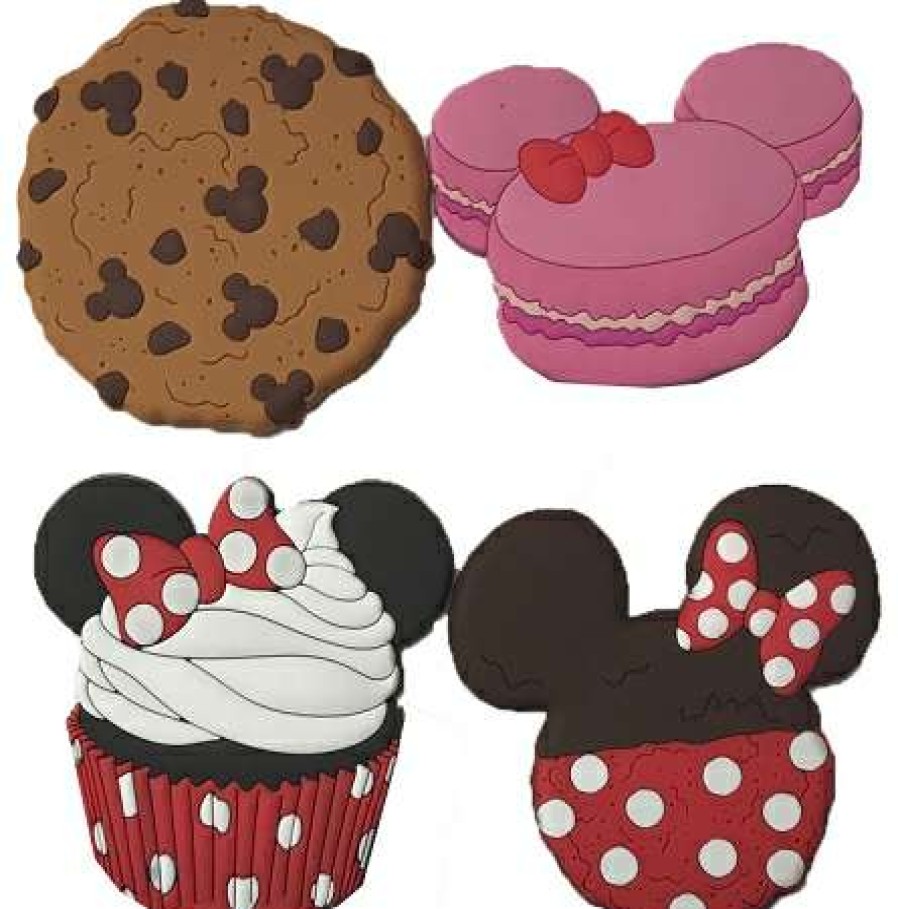 Magnets * | Disney Magnet Set Minnie Mouse Treats Set Of 4