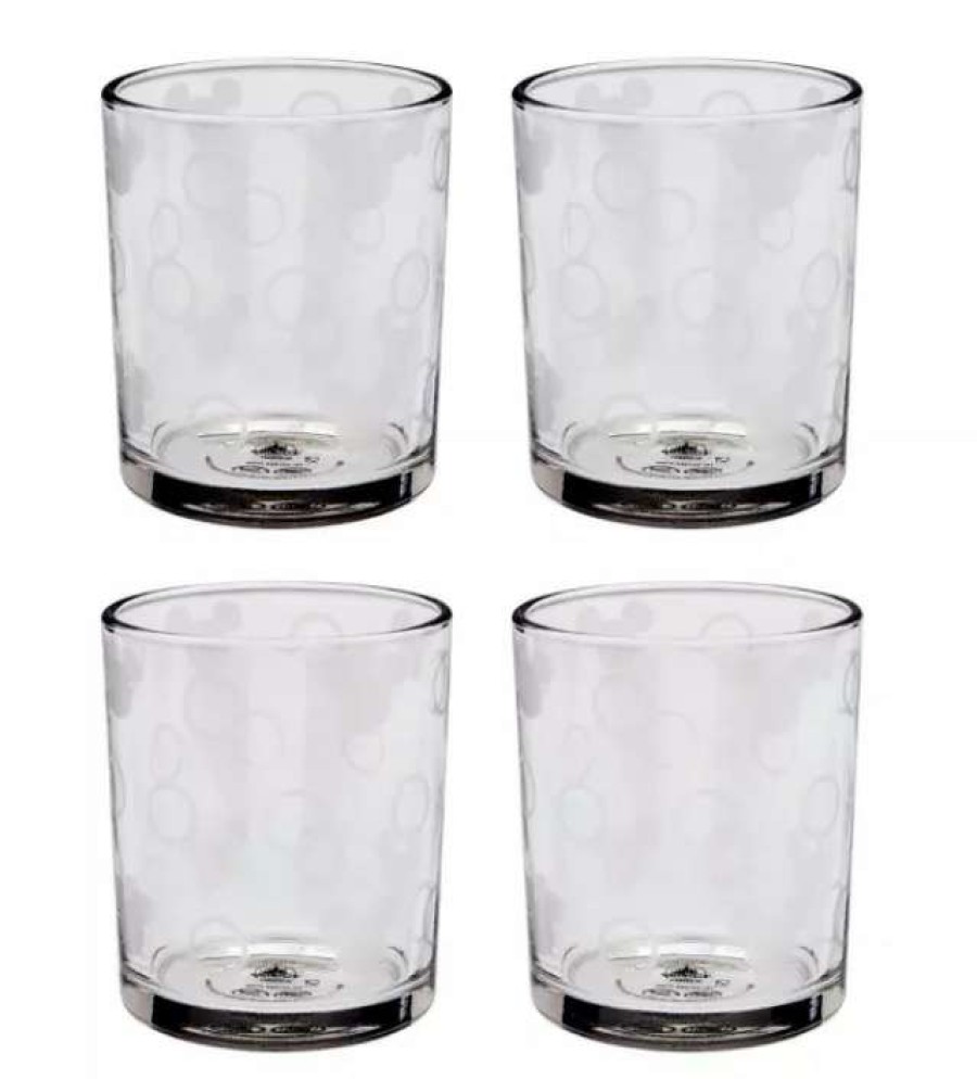 Glassware * | Disney Drinking Glasses Set Mickey Mouse Homestead