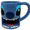 Mugs * | Disney Coffee Mug Stitch Sculpted