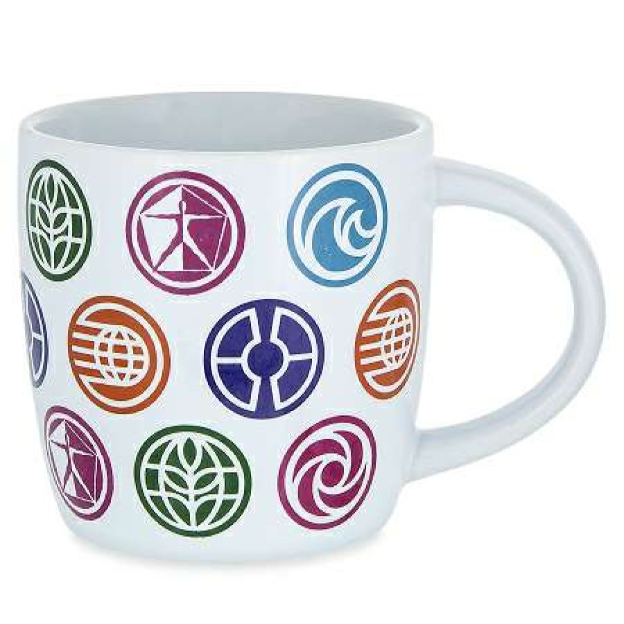 Mugs * | Disney Coffee Mug Epcot 35Th Anniversary