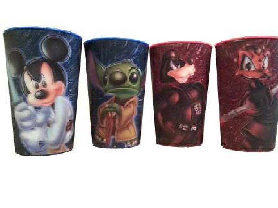 Plasticware * | Disney Plastic Cups Set Star Wars Characters Lenticular