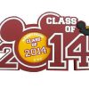 Magnets * | Disney Photo Frame Magnet 2014 Graduation Class Of 2014