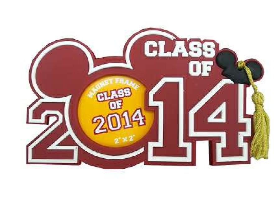 Magnets * | Disney Photo Frame Magnet 2014 Graduation Class Of 2014