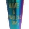 Mugs * | Disney Stainless Steel Tumbler Tinker Bell Magical Day