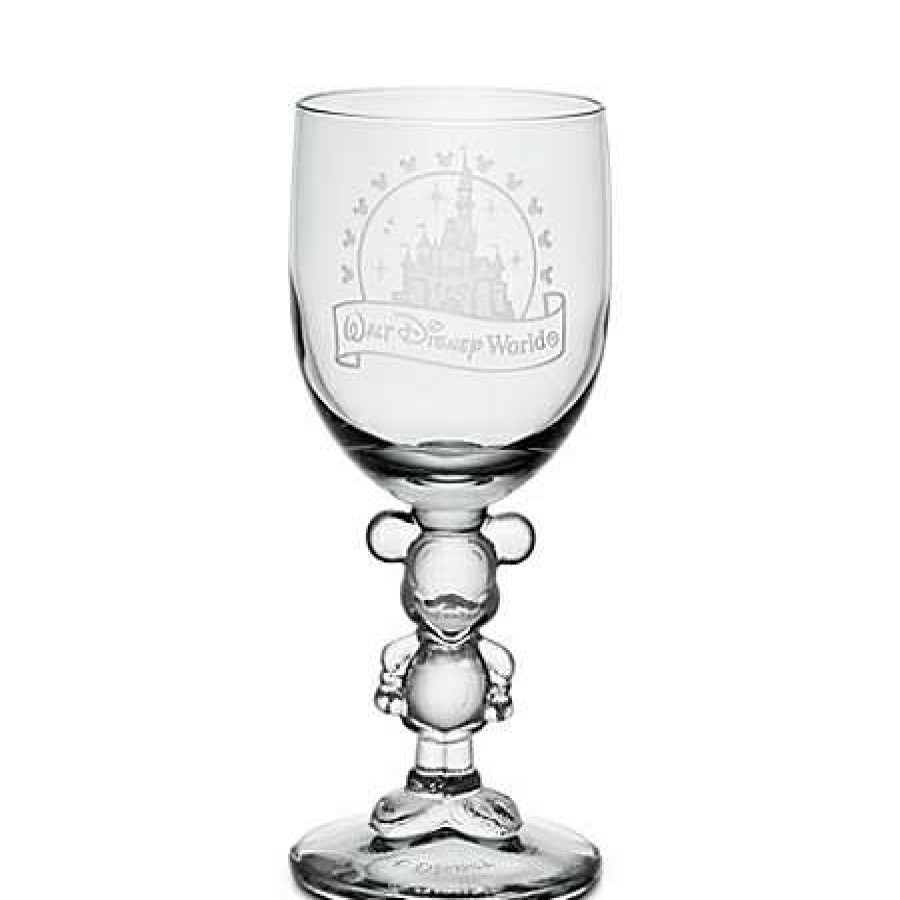 Glassware * | Disney Glass Goblet Personalizable Mickey Mouse By Arribas