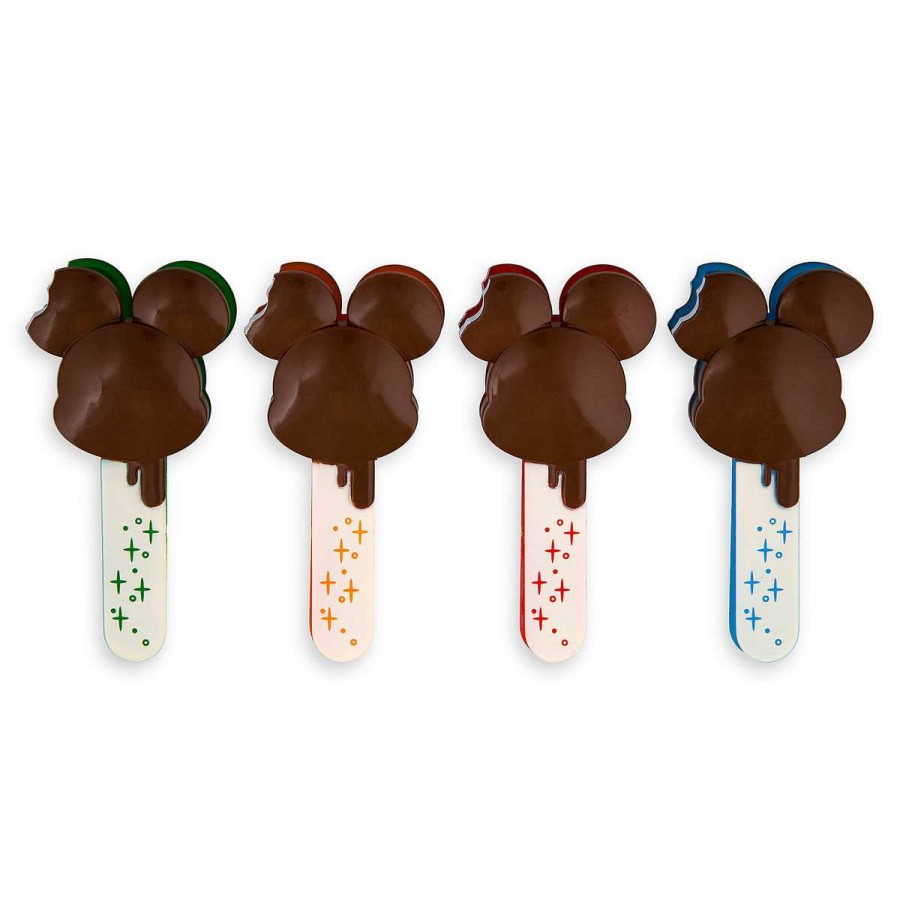 Accessories * | Disney Bag Clips Disney Treats Mickey Ice Cream Bar