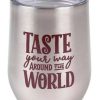 Mugs * | Disney Travel Cup 2020 Food & Wine Festival Taste Your Way