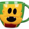 Mugs * | Disney Coffee Mug Pluto Face Mousewares