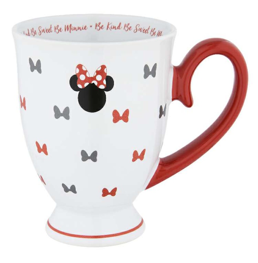 Mugs * | Disney Coffee Mug Minnie Mouse Bows Be Kind Be Sweet Be Minnie