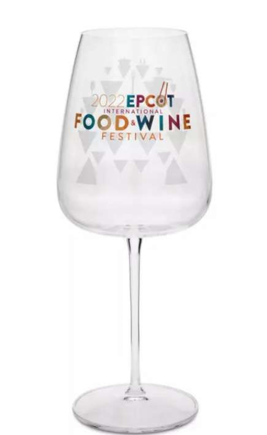 Glassware * | Disney Stemmed Glass Epcot Food & Wine 2022