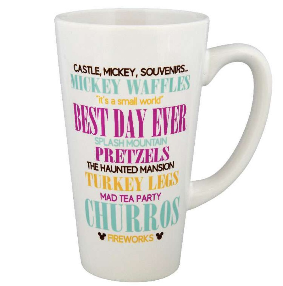 Mugs * | Disney Coffee Mug Best Day Ever Magic Kingdom