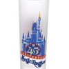 Glassware * | Disney Mini Glass Magic Kingdom 45Th Anniversary