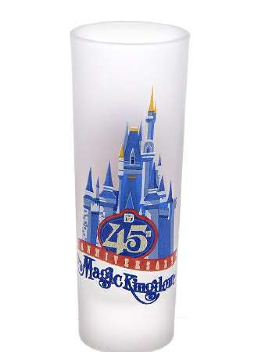 Glassware * | Disney Mini Glass Magic Kingdom 45Th Anniversary