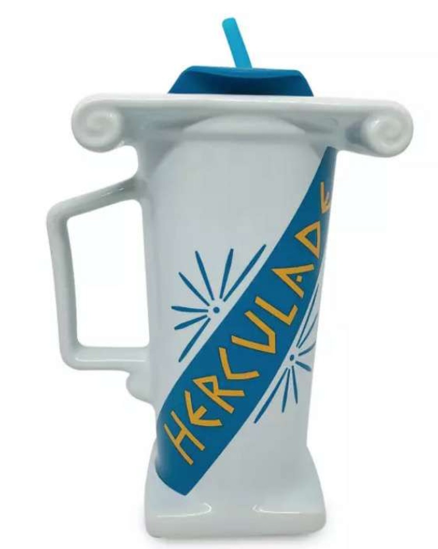 Mugs * | Disney Travel Mug With Straw Hercules