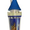 Plasticware * | Disney Tumbler With Straw Sculpted Cinderella Castle Light Up