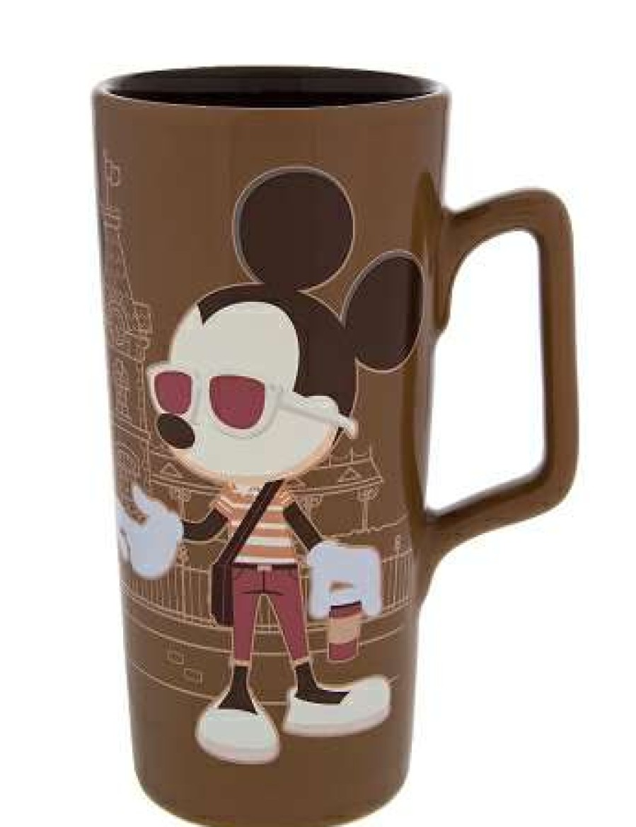 Mugs * | Disney Coffee Mug Mickey'S Really Swell Coffee Hip Mickey Tall