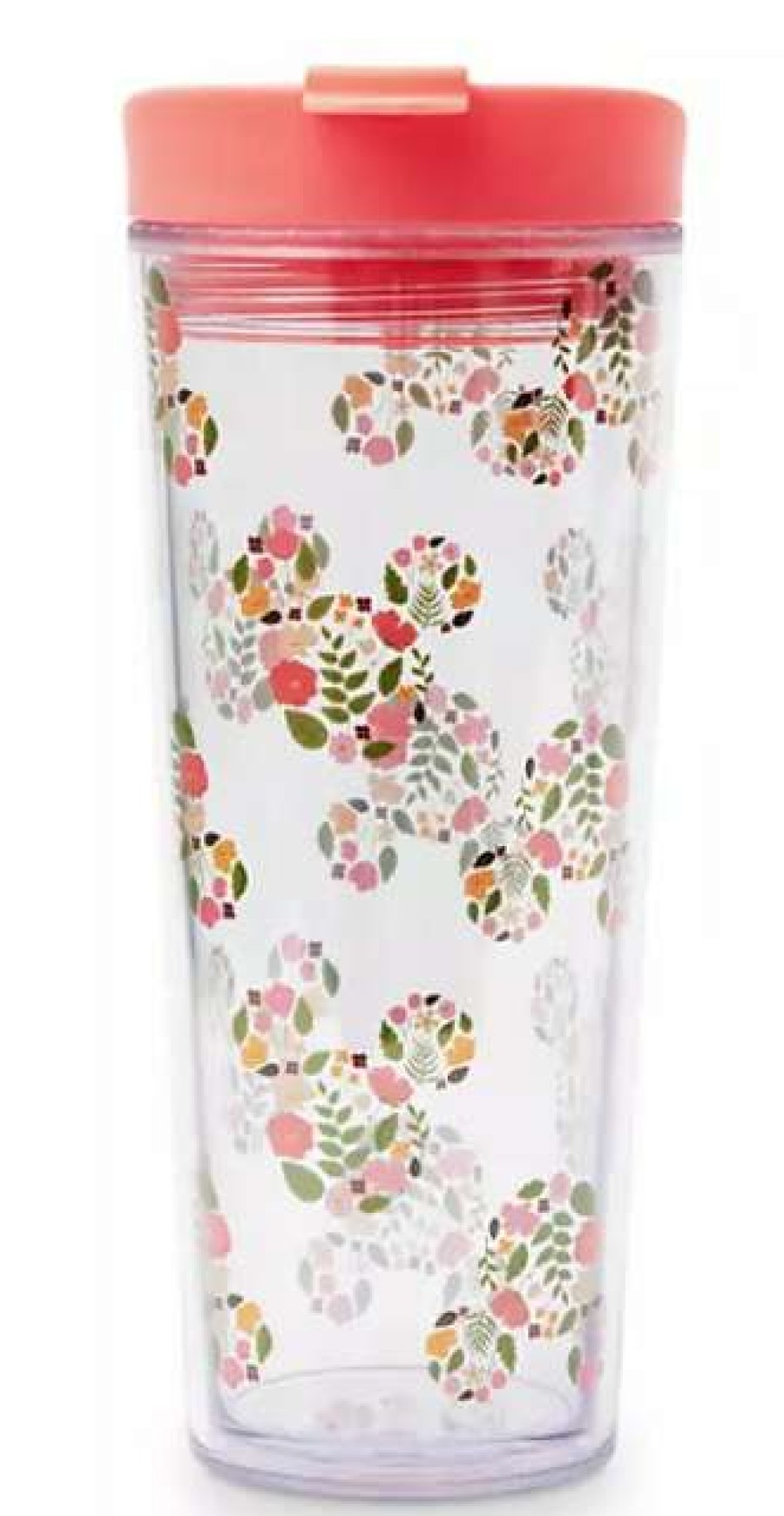 Plasticware * | Disney Travel Tumbler Mickey Mouse Floral Icon