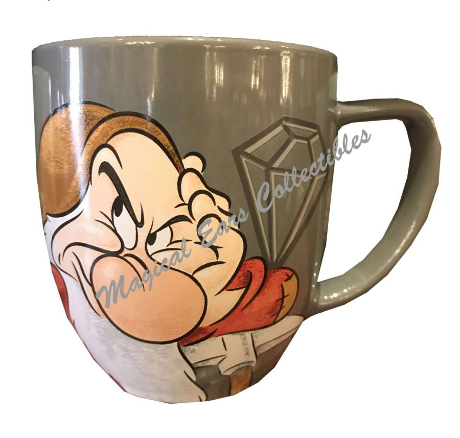 Mugs * | Disney Coffee Mug Grumpy Portrait