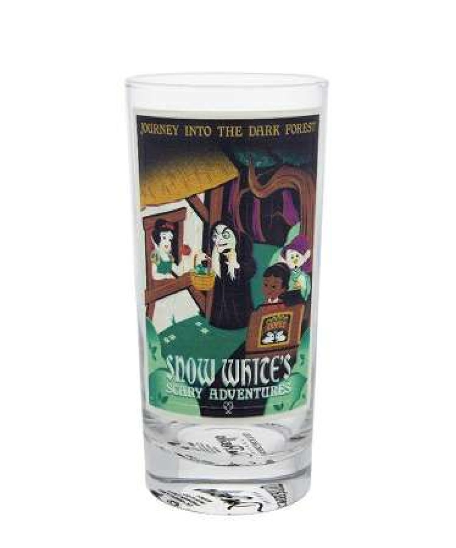 Glassware * | Disney Tumbler Glass Attraction Poster Snow White Scary Adventure