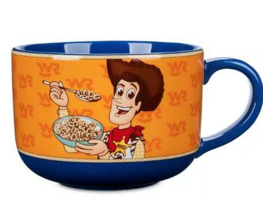 Mugs * | Disney Soup Bowl Mug Woody Cowboy Crunchies