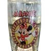 Glassware * | Disney Arribas Juice Glass Minnie Mouse Jeweled