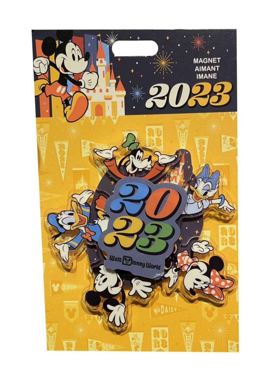 Magnets * | Disney Magnet 2023 Mickey & Friends Spinner