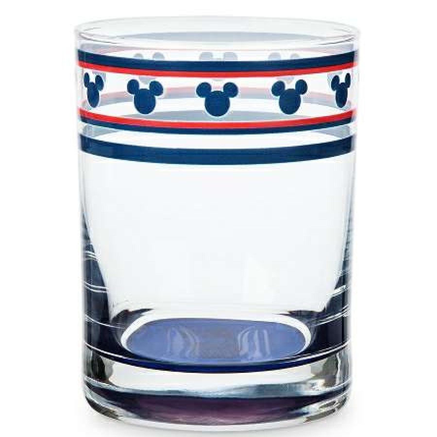 Glassware * | Disney Glass Tumbler Mickey Mouse Americana Short