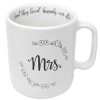 Mugs * | Disney Coffee Mug Mickey Mouse Bride Mrs