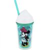 Plasticware * | Disney Tumbler With Straw Mickey And Minnie Mouse