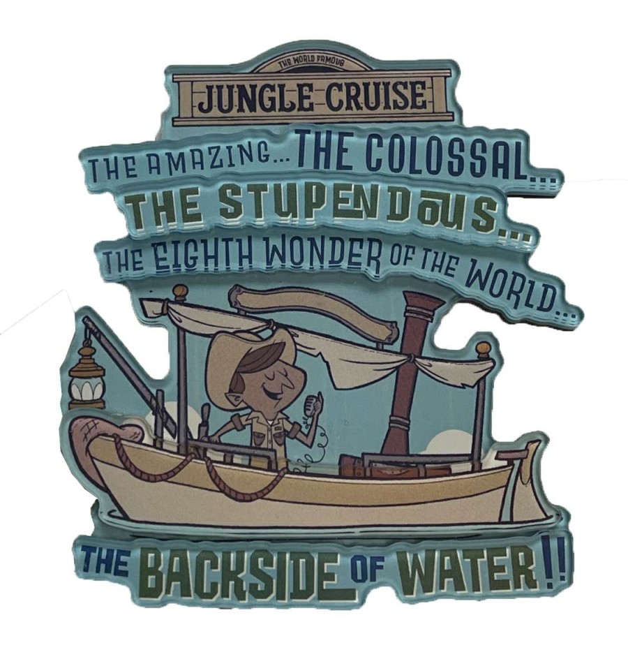 Magnets * | Disney Magnet Jungle Cruise The Backside Of Water