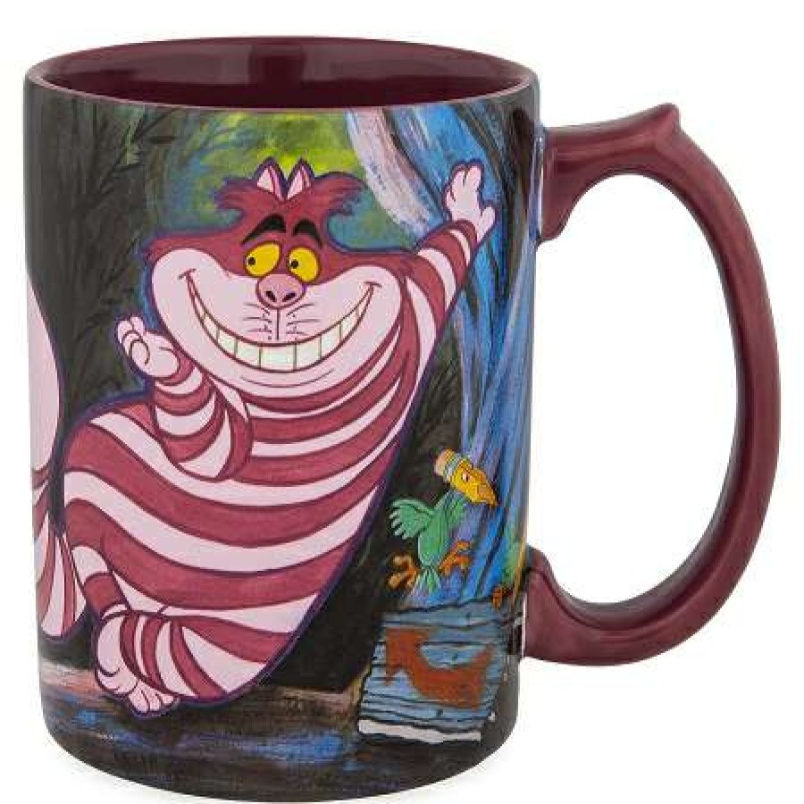 Mugs * | Disney Coffee Mug Cheshire Cat Alice In Wonderland