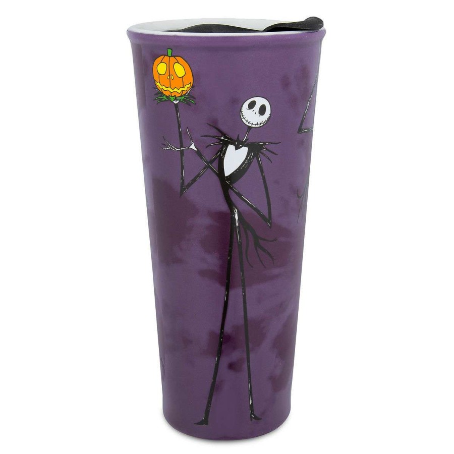 Mugs * | Disney Travel Mug Jack Skellington Ceramic Tall