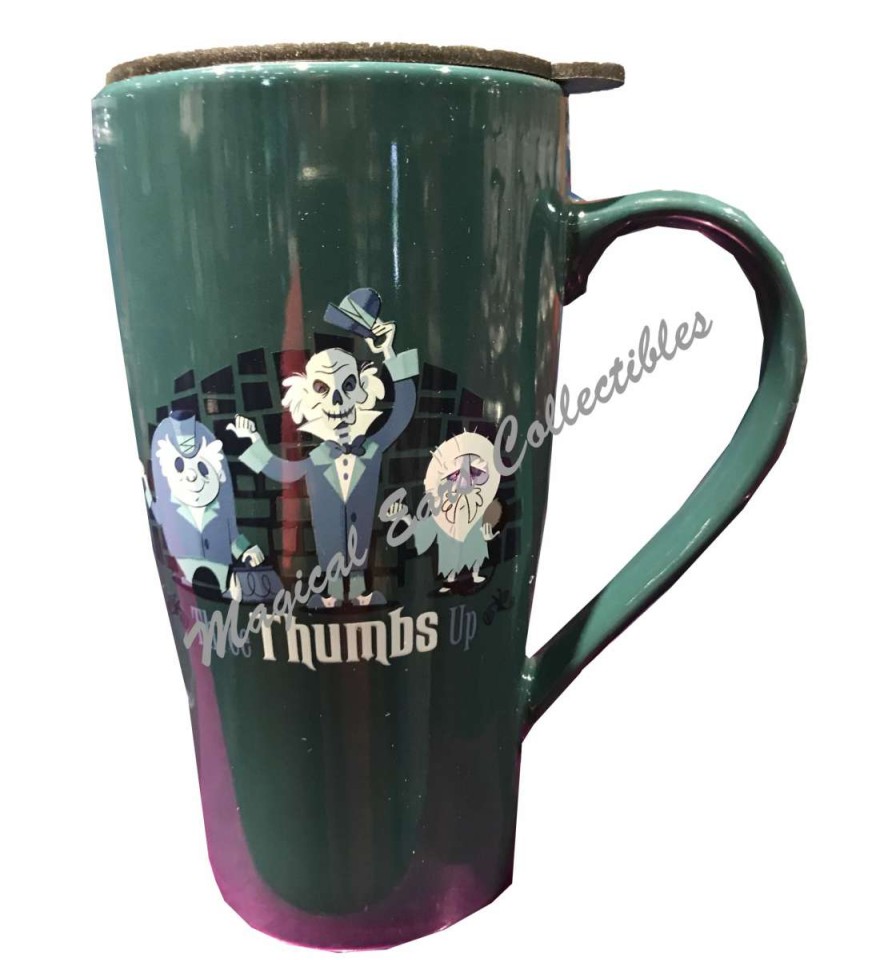 Mugs * | Disney Travel Mug Haunted Mansion Hitchhiking Ghosts