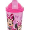 Plasticware * | Disney Tumbler Minnie Mouse Pop Up Straw