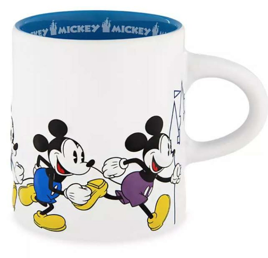 Mugs * | Disney Coffee Mug Mickey Mouse Multiple Mickeys