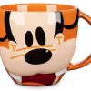 Mugs * | Disney Coffee Mug Goofy Face Mousewares