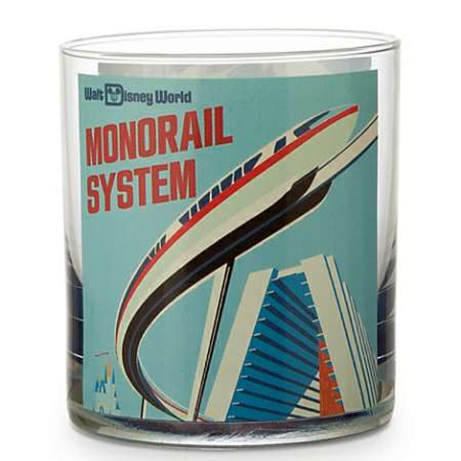 Glassware * | Disney Glass Tumbler Monorail/Matterhorn Bobsleds Short