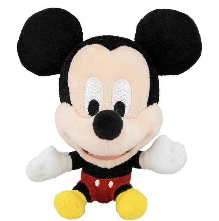 Magnets * | Disney Magnet Mickey Mouse Big Head Plush