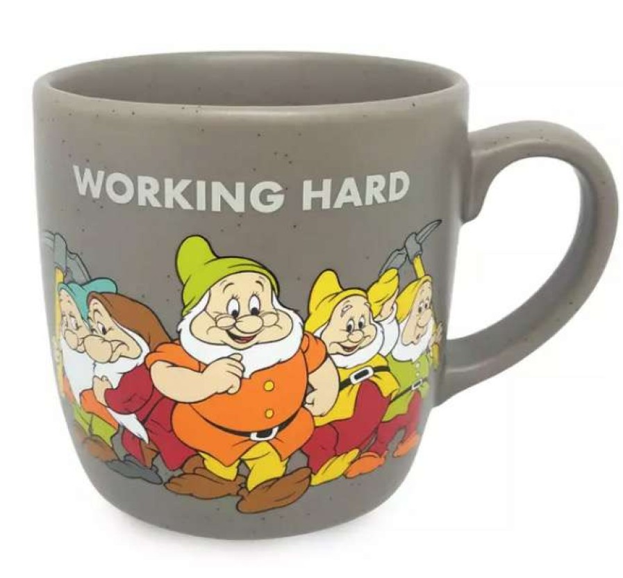 Mugs * | Disney Coffee Mug Seven Dwarfs Working Hard