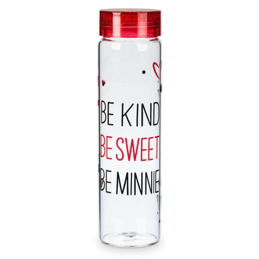 Glassware * | Disney Water Bottle Be Kind Be Sweet Be Minnie Glass