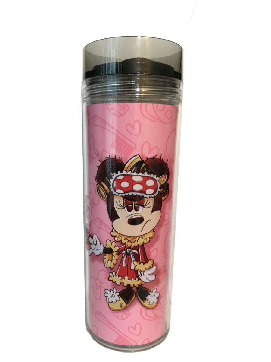 Plasticware * | Disney Travel Mug Minnie Mouse I'M Only Awake For Coffee