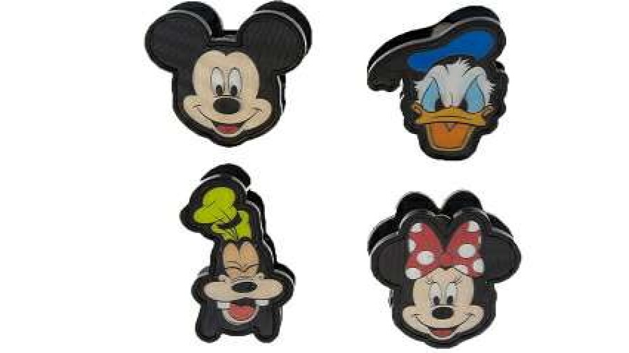 Magnets * | Disney Magnet Set Mickey & Friends Clip Magnets Set Of 4