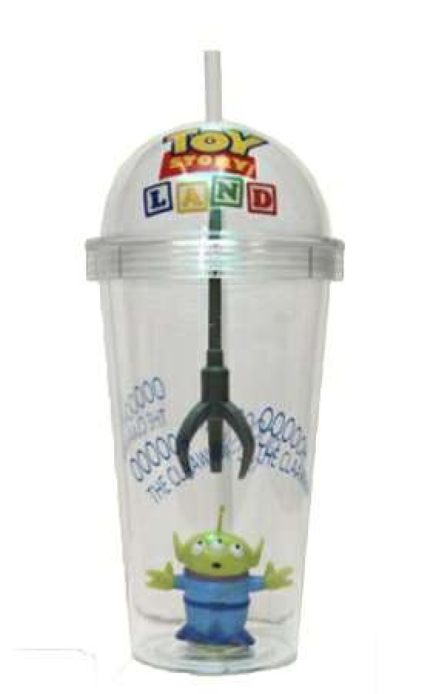 Plasticware * | Disney Tumbler With Straw Toy Story Land Alien With Claw